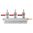 thumbnail image 3 of Colector de bloque de distribución de gases de CO2 con púas de manguera de 7 mm Vino, 3 of 8
