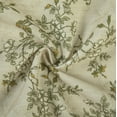 thumbnail image 5 of TWOPAGES Light Filtering Pinch Pleated Print Cafe Curtains for Kitchen Small Windows, 2 Panels, 34"x24", Porcelain, 5 of 5