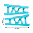 thumbnail image 3 of ZheElen RCGOFOLLOW Front Lower Suspension Arm Enhanced Rc Front Lower Suspension Arm For 1/10 SLASH 4x4 OFF-Road Blue, 3 of 6