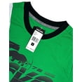 thumbnail image 3 of Ecko Unltd Men's T-Shirt Split Panel Stitched Colorblock Short Sleeve Tee (Small, Kelly Green), 3 of 4