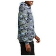 thumbnail image 3 of Mafoose Men's Core Fleece Classic Camo Pullover Hooded Sweatshirt Woodland Blue Camo 3XL, 3 of 5
