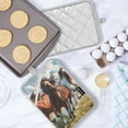 thumbnail image 5 of Pot Holders Set of 2 Heat Resistant 338℉ Kitchen Oven Gloves Potholder Cooking Baking Microwave Mitts Horses Running, 5 of 7