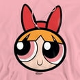 thumbnail image 2 of The Powerpuff Girls Blossom Face Adult Pull-Over Hoodie, Pink, Small, 2 of 5