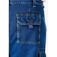 thumbnail image 5 of Boulder Creek By Kingsize Men's Big & Tall  12" Side Elastic Denim Cargo Shorts, 5 of 6