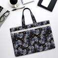 thumbnail image 6 of Kdxio Sunflowers File Tote Document Bag Business Briefcase Bag Document Organizer Tote Briefcase for Letter A4 Files Business Teacher Office Bag, 6 of 8