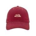 thumbnail image 3 of Time and Tru You're Welcome Cotton Baseball Hat, 3 of 4