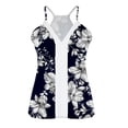 thumbnail image 3 of CKpwisy Women's Spaghetti Strap Camis Tops Soft Trendy Sexy Deep V Neck Summer Tank Tops Elegant Floal Print Sleeveless T-shirts Blouses Baggy Vests, 3 of 4