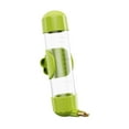 thumbnail image 3 of Dispensador de agua para pájaros, jaula para beber, fácil de rellenar, 200 ml, automático verde, 3 of 8