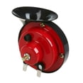 thumbnail image 3 of Speravity Bocina de aire de 12V para coche, bocina de aire eléctrica de caracol, Kit de alarma fuerte para barco marino, bocina de coche de doble tono Combinaciones de reproductor de DVD/TV para Speravity VI001072-00, 3 of 6