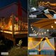 thumbnail image 4 of 6M 40 LED string lights ball string lights party garden decoration lamp party lighting Christmas decoration (warm white), 4 of 5