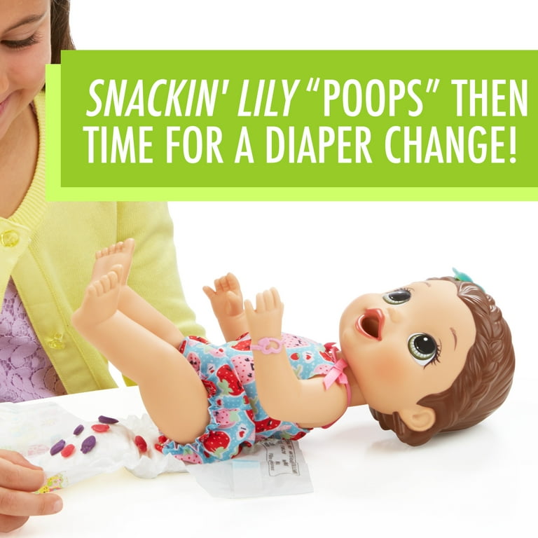 Baby alive best sale snack and luke