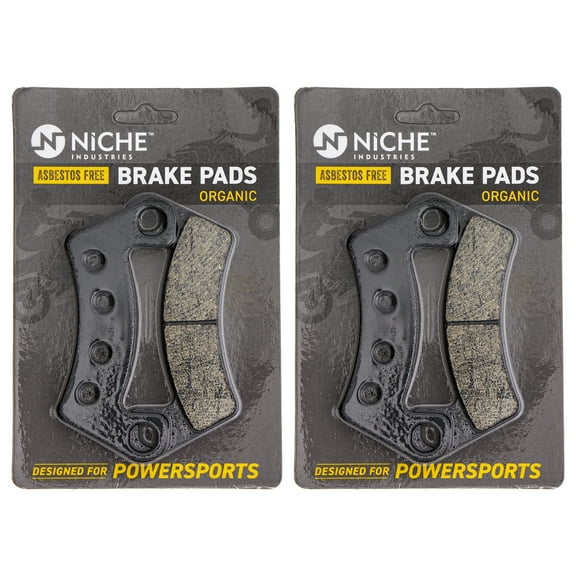 Niche Front Brake Pad for Arctic Cat Wildcat Sport 700 XT Organic UTV 2 Pack 519-KPA2353D