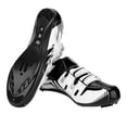 thumbnail image 2 of Anti-Slip SPD System, Lock Cycling footwear, Size 42, White Men's Adult Mountain Road Bike Shoes, 2 of 8