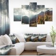 thumbnail image 1 of Caucasus Mountains White Panorama - Landscape Artwork Canvas, 1 of 3