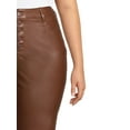 thumbnail image 4 of Dollhouse Womens Junior Plus Vegan Leather Flare, 4 of 5