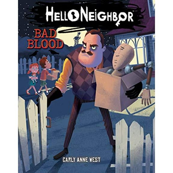 Pre-Owned Bad Blood: An Afk Book (Hello Neighbor #4): Volume 4 (Paperback) 1338594281 9781338594287