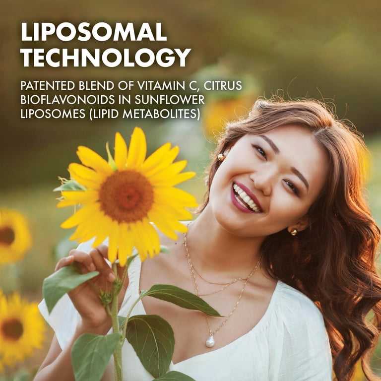 Bluebonnet Liposomal Vitamin C 1000mg, Sunflower Oil, Immune & Joint  Comfort*, 90 Days