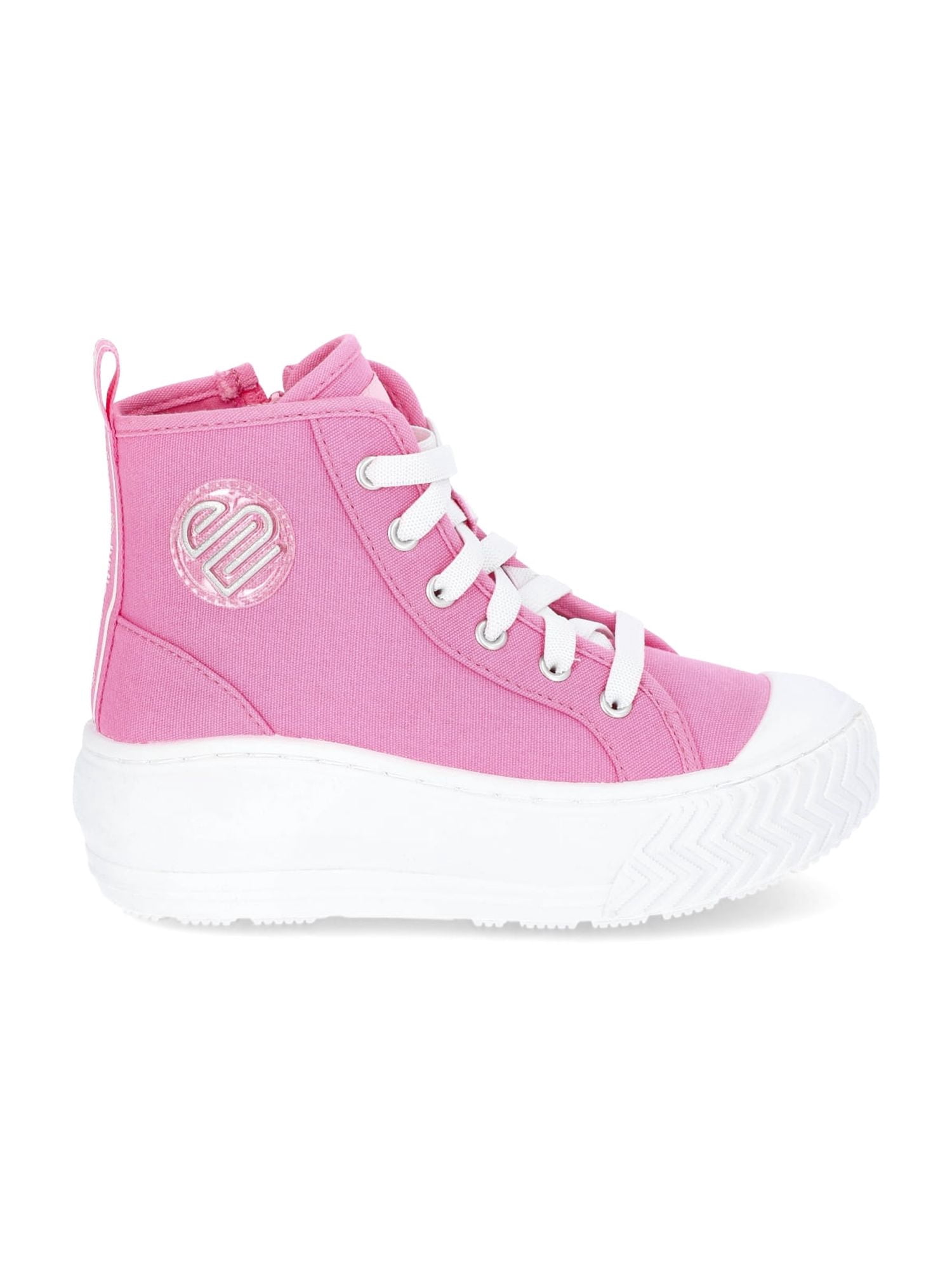 Justice Little and Big Girls' High Top Sneakers, Sizes 13-5