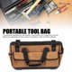 thumbnail image 3 of Bolsa De Herramientas De Paquetes De Tela Oxford 17, Servicio Pesado, Bolso De Herramienta De Bolsillo De Lienzo 17 Bolsillos, Cremallera Resistente E Hilo Fortalecido, Bolsa, 3 of 7