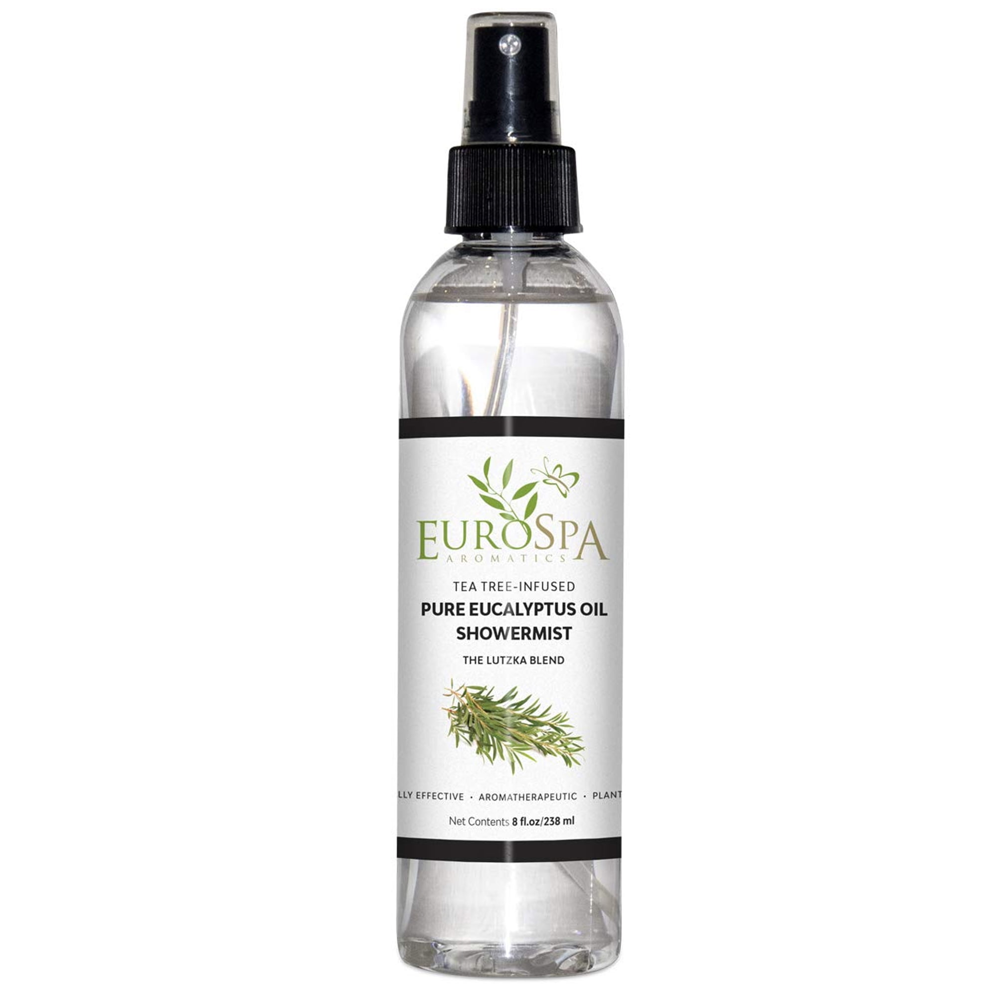 EuroSpa Aromatics Pure Eucalyptus Oil Shower Mist Spray Aromatherapy 8