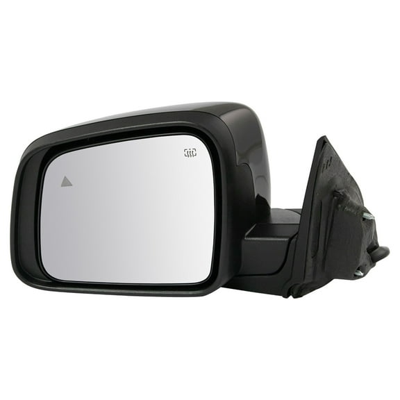 TRQ Driver Side Mirror Power Heated Memory Blind Spot Paint to Match Fits 2012-2022 Dodge Durango CH1320419