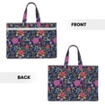 thumbnail image 2 of Pofeuu Floral Print Laptop Bag Carrying - Computer Bag Laptop Case Shoulder Slim Work Travel, 2 of 8