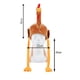 thumbnail image 3 of Adornos navideños, adornos navideños, regalos de Navidad, Acción de Gracias, Navidad, sombrero de pavo de patas largas súper suave, decoraciones para fiestas, sombrero de pavo, 3 of 3