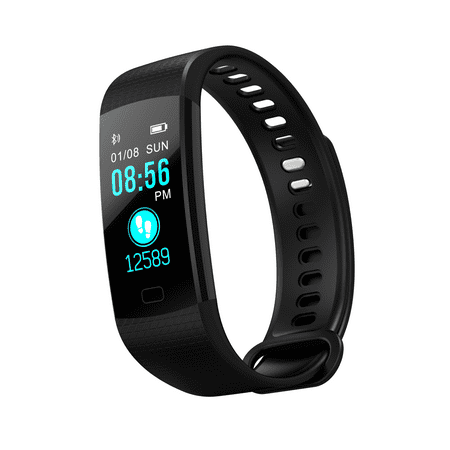Unisex Smart Watch Best Slim Cool Fitness Tracker Heart Rate Monitor, Gym Sports Tracker Watch, Pedometer Watch with Sleep Monitor, Step Tracker (Best Pedometer Available In India)