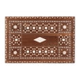 thumbnail image 6 of Butler Specialty Company Rashmi 21"W Rectangular Teak & Bone End Table - Brown, 6 of 7