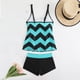thumbnail image 5 of Traje de baño de 2 piezas para mujer, trajes de baño para mujer, traje de baño de verano de talla grande con estampado, bikini, traje de baño dividido para mujer, traje de baño de poliéster, 5 of 5