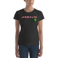 thumbnail image 4 of Magenta Deco Afrobeats Women's graphic t-shirt, 4 of 4