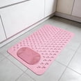 thumbnail image 3 of HEFEIYI Massage Bath Mat Non- Rectangular Shower Rug Comfortable Bathroom Carpet Flooring, 3 of 3
