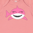thumbnail image 4 of Inktastic Cute Pink Shark Boys or Girls Baby Bodysuit, 4 of 5