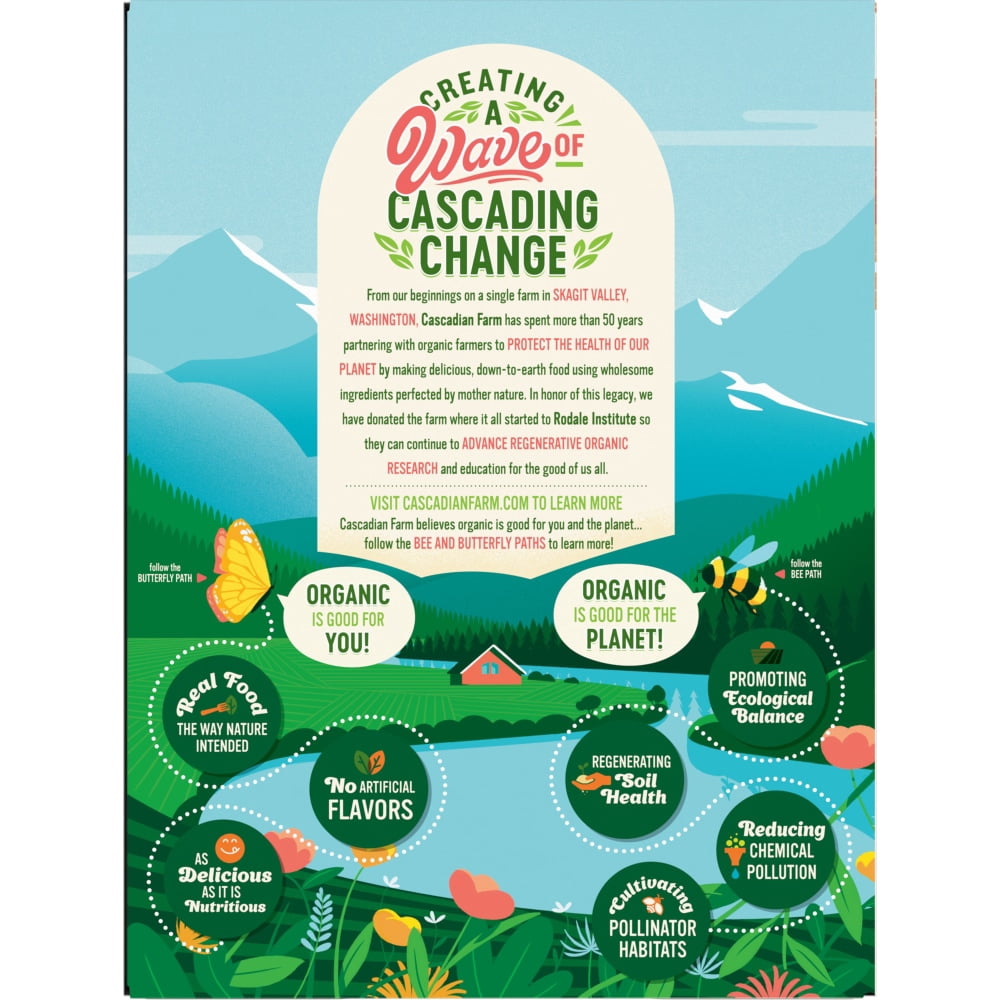 Cascadian Farm Cinnamon Crunch Cereal