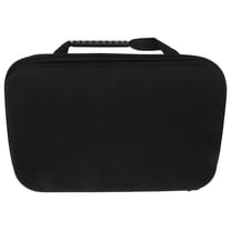 TEHAUX Black Cloth Tool Pouch Large Capacity Storage Bag with Stylish Design for Organizing Tools