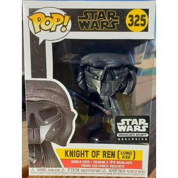 The Rise of Skywalker Funko POP! Star Wars Knight of Ren [Long Axe] Exclusive Vinyl Bobble Head #325