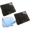 thumbnail image 1 of (2) 6pc Foldable Memory Card Case + eCostConnection Microfiber Cloth, 1 of 2
