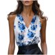 thumbnail image 1 of Camisola con Cuello en V Profundo de Satén con Correas Delicadas, Tanque de Capa Elegante para Vestir de Noche Y Estilo Diario, 1 of 5