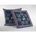 thumbnail image 2 of 20â€ Navy Purple Horse Suede Throw Pillow, 2 of 4