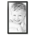 thumbnail image 2 of ArtToFrames 16x27 inch Black Velvet with Silver Picture Frame, Black MDF Poster Frame (4691), 2 of 8