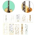 thumbnail image 3 of 5 Styles Fretboard Sticker Guitar Neck Decorations Ukulele Guitar Bass Parts, 3 of 6