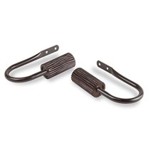 Cedar Curtain Rod Holdback-Color:Cocoa