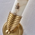 thumbnail image 2 of Kalco 523731 Gypsum 23" Tall Led Wall Sconce - True Brass, 2 of 4