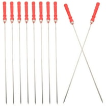 SWETRACE Stainless Steel BBQ Sticks Grilling Camping Silver 10pcs
