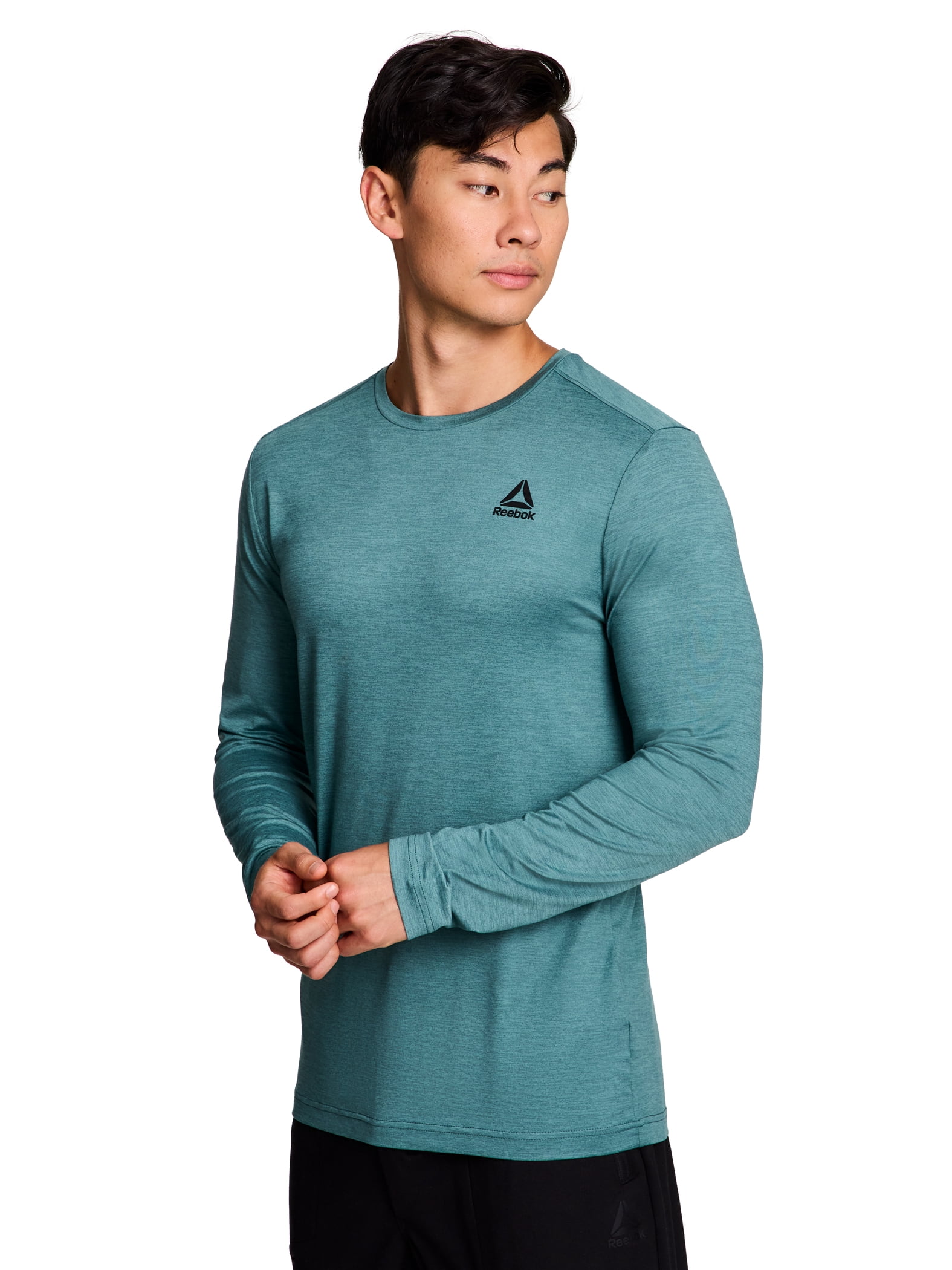 Reebok Men's and Big Men's Legacy Core Long Sleeve Tee Shirt, Sizes XS-5XL
