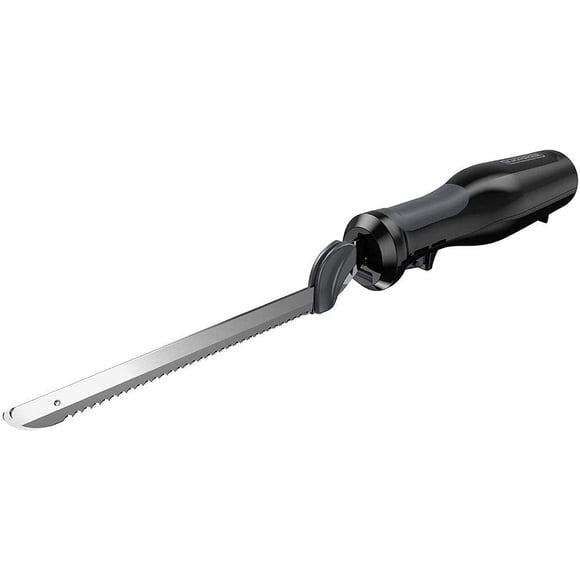 BLACK+DECKER Cuchillo eléctrico para tallar, color negro