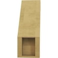 thumbnail image 4 of Ekena Millwork 5"W x 10"D x 14"H Burlington Rough Cedar Woodgrain TimberThane Knee Brace, Primed, 4 of 6