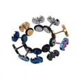 thumbnail image 4 of 2pc en Acier Inoxydable Punk Batman Boucles d'Oreilles Hommes Femmes Oreille Clous Piercing Bijoux U9, 4 of 6