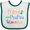White and Green, variant on Inktastic Mimi and Pawpaw Love Me Boys or Girls Baby Bib