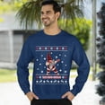 thumbnail image 3 of Christmas Sweatshirt, The King Gnome Dabbing Funny Christmas Sweatshirt, Witty Holiday Sweatshirt, Unique Gnome Lover Gift for Women & Men, 3 of 5